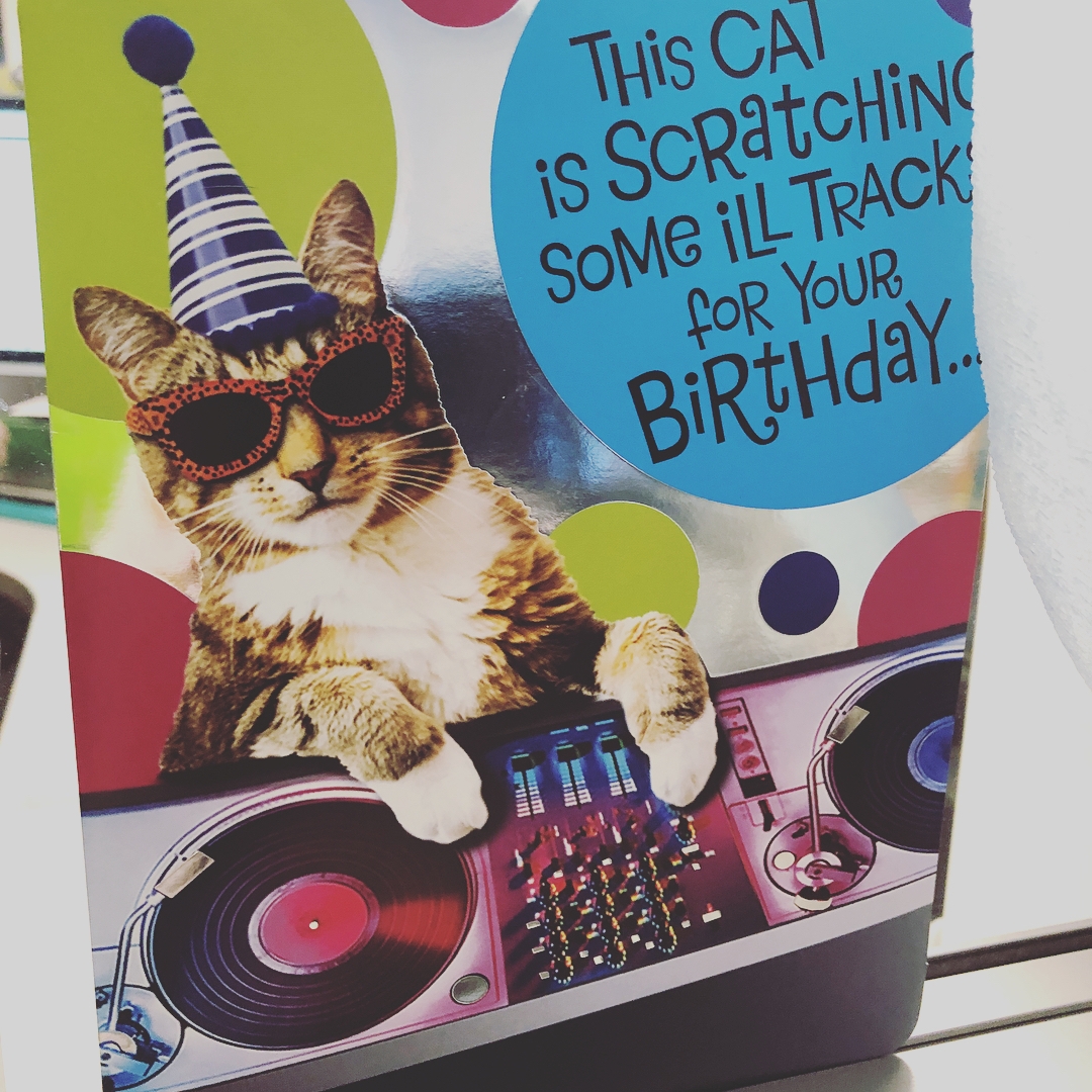 ridiculous coworker birthday card thank you